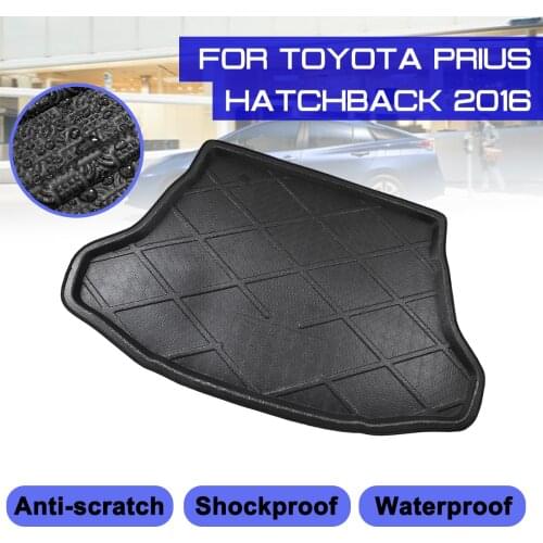 Car Carpet For Toyota Prius Hatchback 2016 Rear Trunk Anti-mud Cover Floor Mat