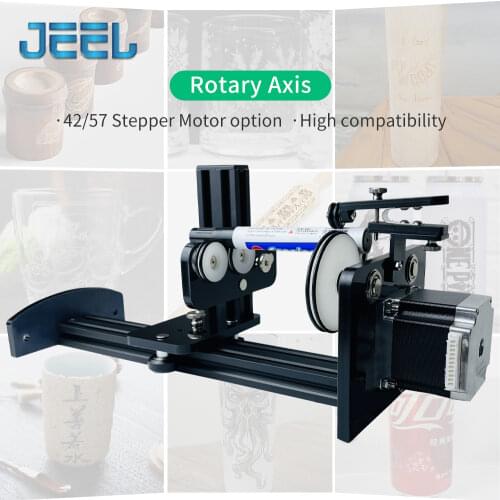 A-Axis Jig Column Cylinder Engraving Rotary Module Use for Laser Engrave Machine Router Tools Y-Axis Parts