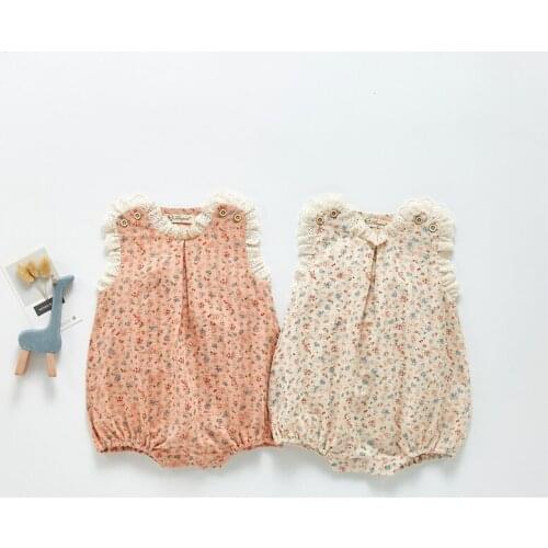 Baby Romper Girl Jumpsuit Summer Princess Baby Clothes Newborn Baby Girls Romper Clothes Infant Baby Sunsuit Playsuit Outfits