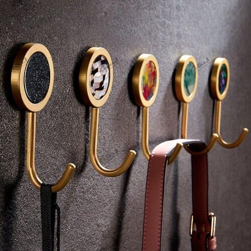 Nordic Shell Coat Hook Clothing Rack Key Holder Wall Hanging Door Back Hooks Bathroom Storage Home Decoration Accessories