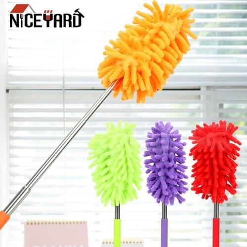 NICEYARD Cleanning Brush Washing Tool Dusters Telescopic Dust Remover Home Car Cleaner For Air-conditioner Furniture Shutter