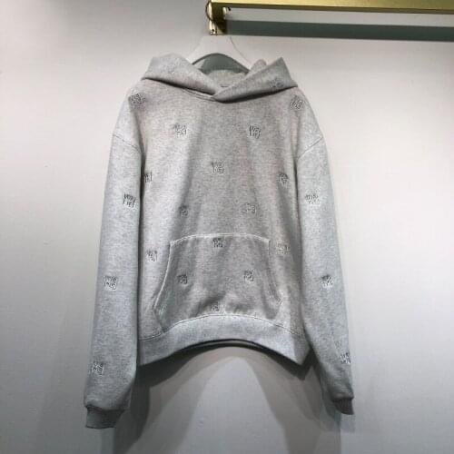 2021 New Autumn Embroidery Women Hoodies High Quality Loose Ladies Pullovers Fashion Casual Elegant Female Sweatshirt T666