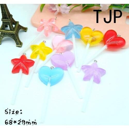 Lollipops Charms Pendants for handmade decoration bracelets necklace earring key chain Jewelry Making