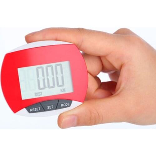 Clip-on Pedometer Simply Operation Walking Running Pedometer with Calories Burned and Steps Counting TN88
