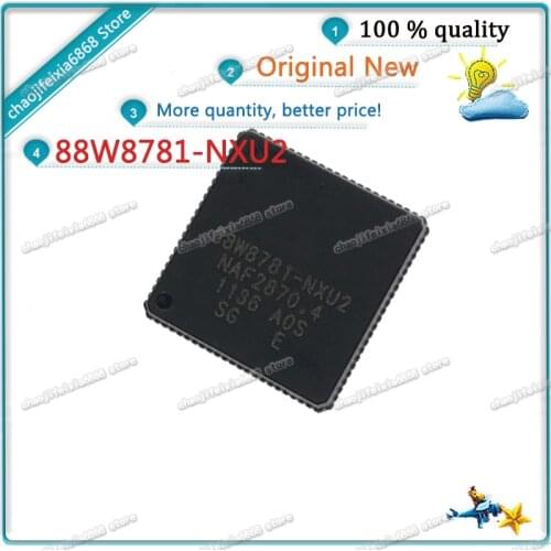 10pcs-50pcs/lot! 88W8781-NXU2 QFN 88W8781 NXU2 Wireless transceiver chip NEW ORIGINAL