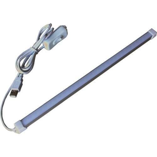 20pcs DC5V 35cm super bright USB luces Bar 5W outdoor camping/hiking emergency led luces bar white/warm with on/off switch