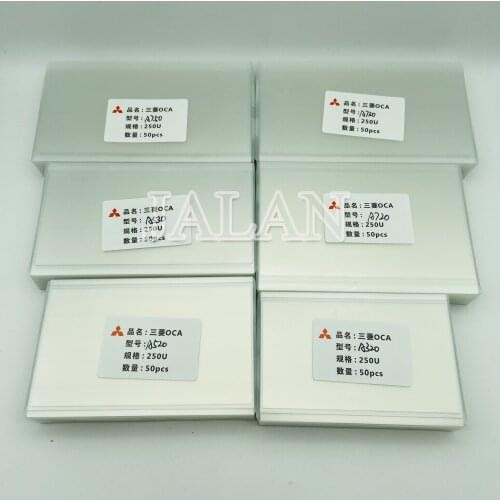 250 um OCA dry glue For samsung A320 A520 A530 A720 A730 A750 screen glass oca laminating lcd repair Mitsubi oca adhesive