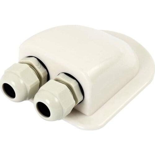 RV Accessories Solar Car Junction Box Roof Wire Entry Gland Box Solar Panel Cable Motorhome Junction Box RV Accessories