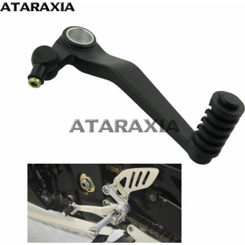 Black Aluminum Motorcycle Rear Solid Shift Foot Pedal Lever Shift For Suzuki GSXR 600 750 1000 SV 650 1200 GSF TLR TLS TL1000