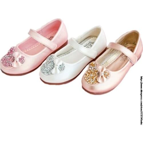 Disney childrens princess party Mickey shoes spring new girls sandals baby childrens shoes little girl crystal shoes