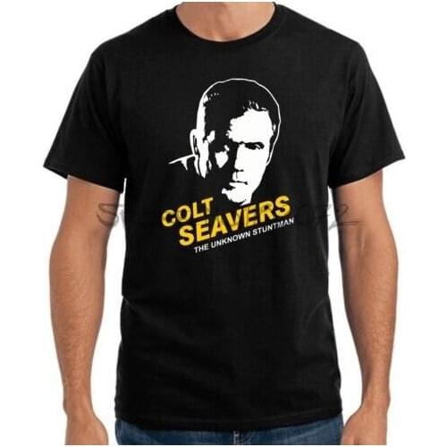 Men t shirt for summer Colt Seavers | The Unknown Stuntman T-Shirt cotton men tshirt euro size male summer top tees