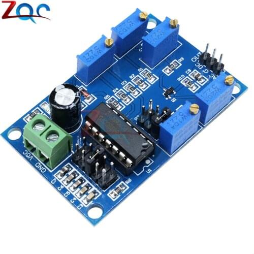 ICL8038 Signal Generator Medium/Low Frequency 10Hz-450KHz Triangular/Rectangular/Sine Wave Generator Module 12V to 15V