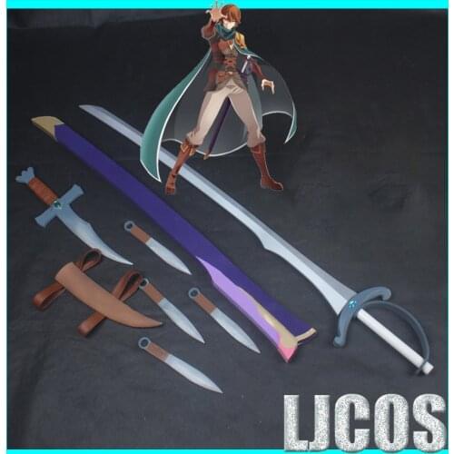 Hot Anime Redo of Healer Keyaruga Sword Weapon Small Dagger Halloween Carnival Custom Hand Made Prop