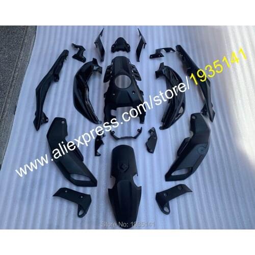 Body Kit For Yamaha MT07 18 19 20 MT-07 2018 2019 2020 All Black Bodywork Aftermarket Motorbike Fairing (Injection molding)