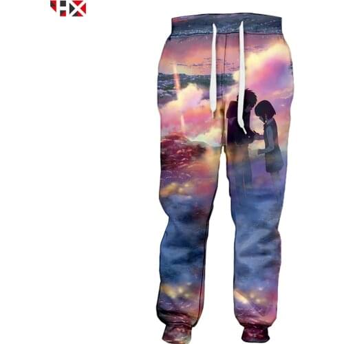 Hot Sale Anime Girl Trousers Men Women 3D Print Jogging Pants Harajuku Style Streetwear Autumn Cute Girl Sweatpants S476