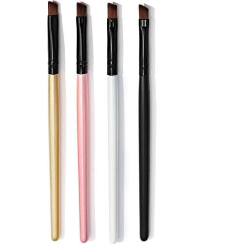 3 Pcs/Set Makeup Brushes Set for Eyebrow Brush Eye Brushes Set Eyeshadow Mascara Blending Pencil Make Up Portable Cosmetic Tools