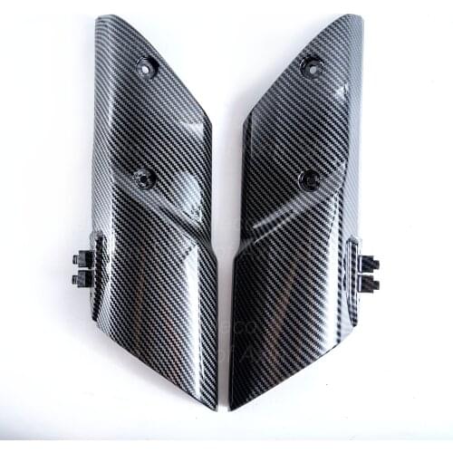 Carbon Fiber Pattern Front Side Fender Fork Cover Fairing for 2010-2013 KAWASAKI Z1000