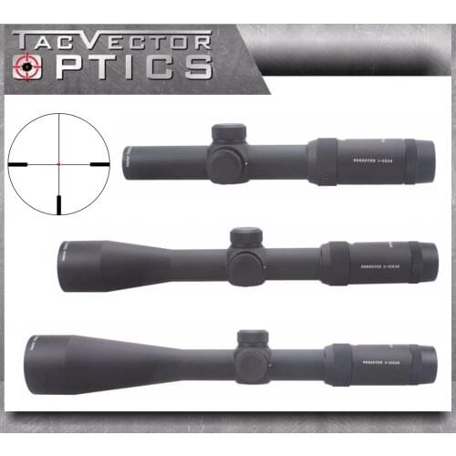Vector Optics Forester 1-5x24 2-10x40 3-15x50 Hunting Riflescope 100mm Long Eye Relief Rifle Scope Zero Illuminated Dot Reticle
