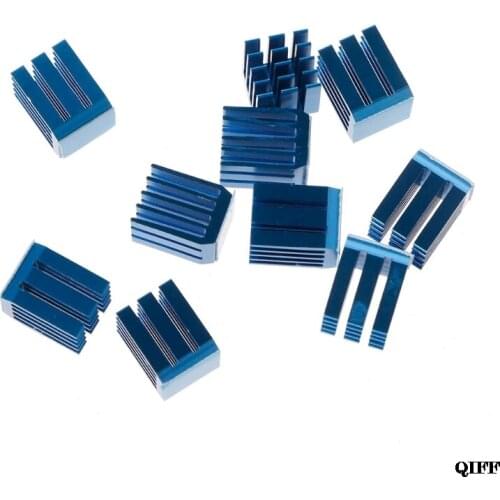 Drop Ship&Wholesale 10Pcs Stepper Motor Drive Special Cooling Heat Sink For TMC2100 3D Printer Parts APR28