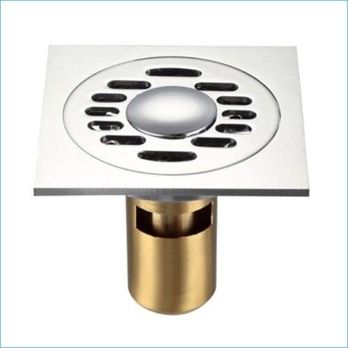 Stainless Steel Floor Drainer,shower drain square,bathroom floor drain,floor drainer drain cover drainer,J14124