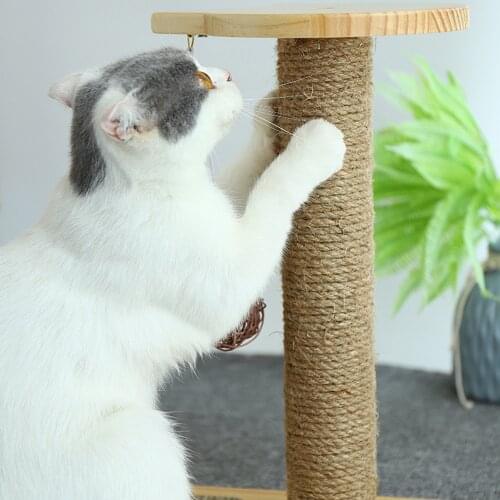50M Cat Scratcher Rope Replacement Cat Tree Scratching Toy Natural Jute Sisal Rope Cats Sharpen Claw Scratch Desk Legs Binding