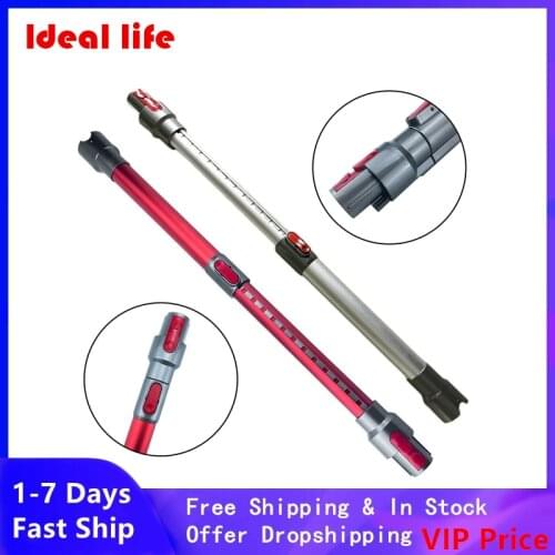 Handheld Cordless Telescopic Extension Rod Wand Tube For Dyson V7 V8 V10 V11 Vacuum Cleaner Robot Vacuum Part Telescopic Rods