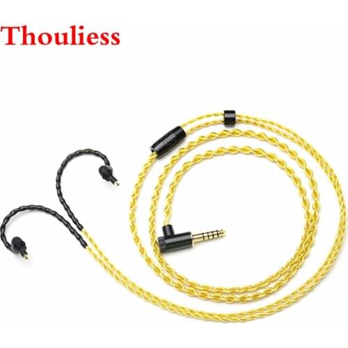 Thouliess Free Shipping 1.2Meter 2.5/3.5/4.4mm Balanced Headphone Upgrade Cable for EX600 EX800 EX1000 EXK MDR7550