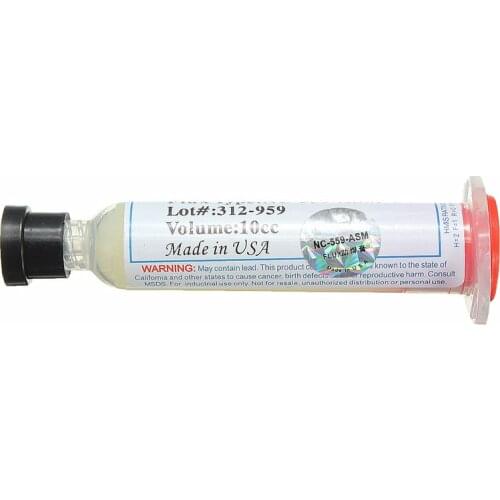 1PCS Solder Soldering Paste Flux Grease Oil 10cc NC-559-ASM-UV BGA PCB for Welding Tools Advanced Oil Flux Grease