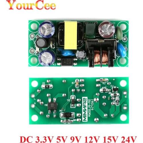 AC-DC Isolated Switch Step Down Module Switching Power Supply 12V 24V Module Unit PLG06A AC 220v to DC 3.3V 5V 9V 12V 15V 24V