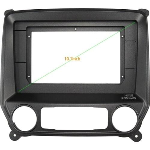 10.1 inch Fasxia Car Audio Frame Car Radio Fascia,gps navigation fascia panel is suitable for 2014 CHEVROLET SILVERADO