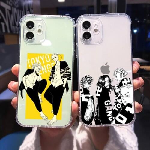 Tokyo Revengers Phone Case Transparent for iPhone Samsung A S 11 12 6 7 8 9 30 Pro X Max XR Plus lite mobile bags