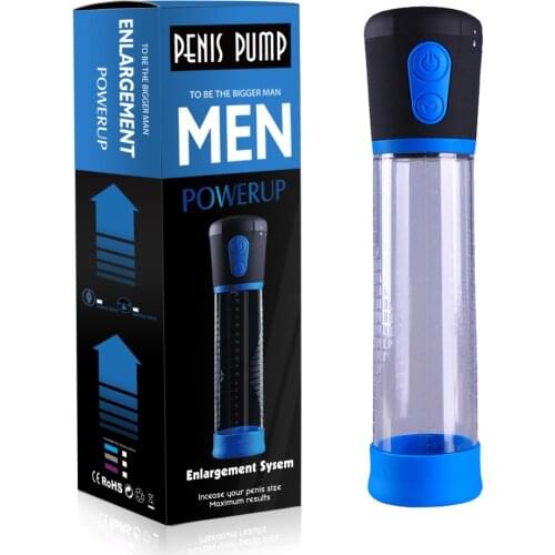 Penis Extender Electric Penis Enlargement Pump Penis Trainer Size Automatic Vacuum Full Impact Feeling Lasting Erectile Pleasure