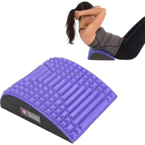 EVA Stretching Equipment Back Massager Magic Stretcher Fitness Lumbar Support Relaxation Spine Pain Relief Back Posture Correcto