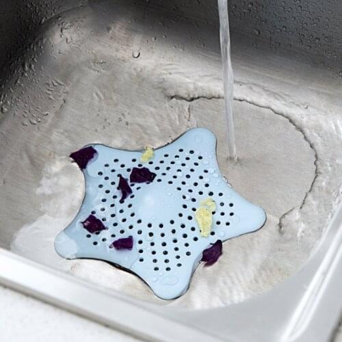Floor Drain Silica Gel Hair Filter Kitchen Sink Floor Drain Cover Toilet Sink Blocking