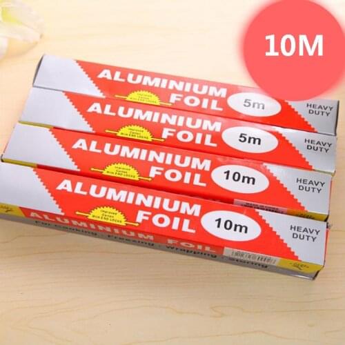 5M / 9M Creative BBQ Baking Utensil Metal Foil Paper Picnic Aluminum Foil Barbecue Paper Food Grade Foil