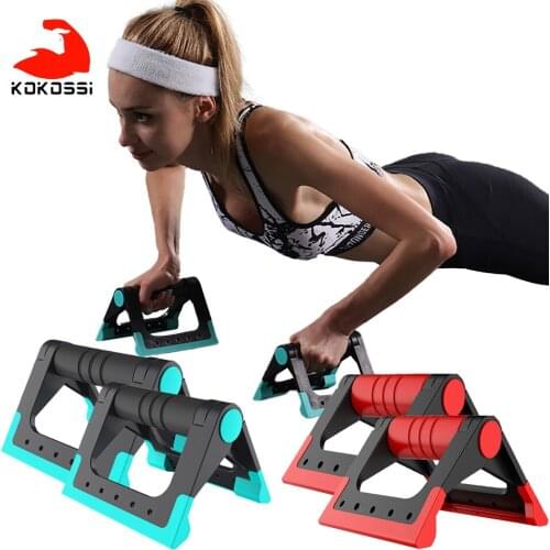 KoKossi 1 Pair Push Up Bar Push-Up Stands Building Chest Muscles Exercise Training Home Gym Fitness Equipment Push-up Rack