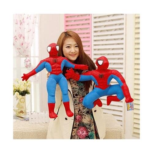 The Avengers Spiderman Plush Toys Cartoon Spider-man Plush Doll Action Figures Collectible Model Toys Kids Gifts