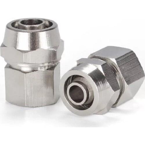 3PC PCF Pneumatic Parts 1/8" 1/4" 3/8" 1/2" Female Thread Air Hose Quick Joint Coupler Connector for 4~10mm OD PU tube