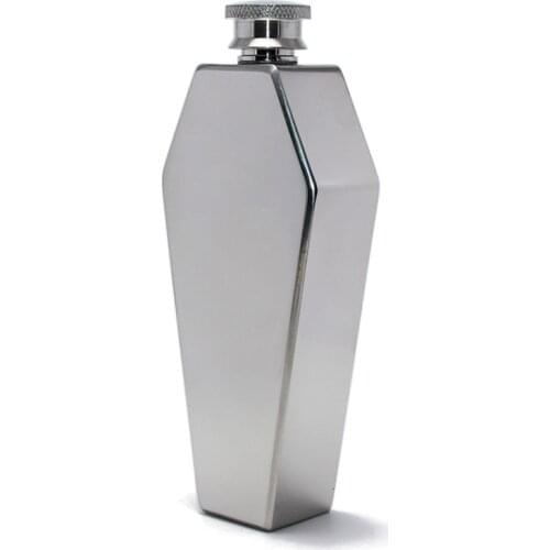Portable Mini Hip Flask 3.5oz Whiskey Vodka Stainless Steel Hip Flask Men Gift