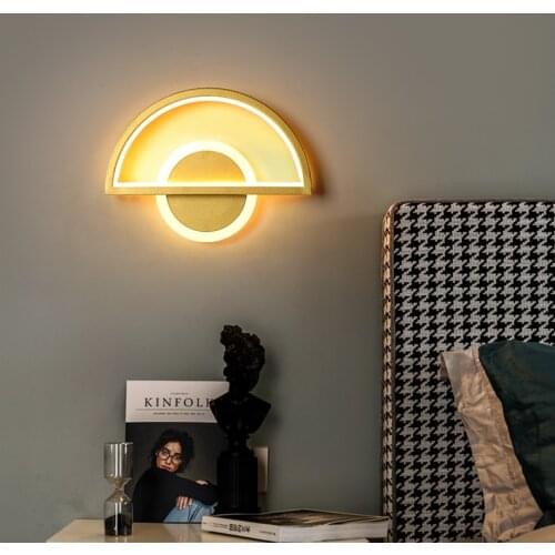 Light Luxury Bedroom Wall Lamp Bedside Lamp Simple Modern Home Living Room Background Wall Staircase Aisle Corridor Minimalist