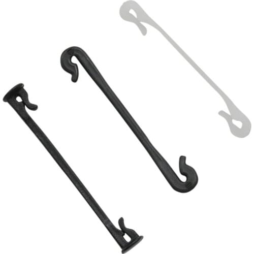 Agriculture Plants Bundled Lashing Hook Vines Tied Buckle Fixed Vegetable Strapping Garden Accessories 200 Pcs