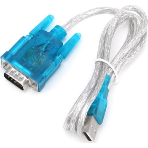 USB To RS232 RS-232(DB9) Standard Serial Cable Converter Adapter For PC Z09 Drop ship