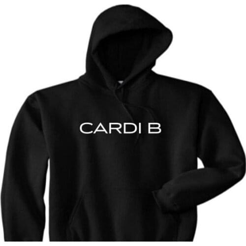 Skuggnas Cardi B Letter Sweatshirt grunge Fashion Unisex Jumper Hoodies Casual Cotton tumblr gothic aesthetic harajuku tops