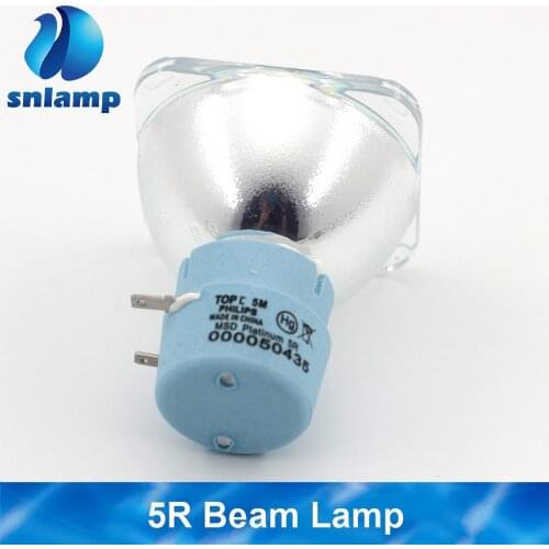High Quality 5R/R5 200W MSD Platinum 5R Beam for Stage DJ Moving Head Light 200W R5 Beam Lamp Bulb Blue Lamp Base