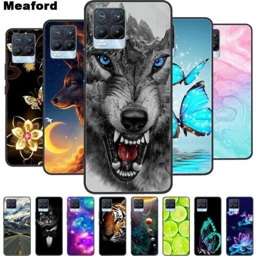 For OPPO Realme 8 Pro Case Silicon Back Cover Phone Case For Realme8 Pro Soft Case for OPPO Realme 8 Pro coque bumper Realme8