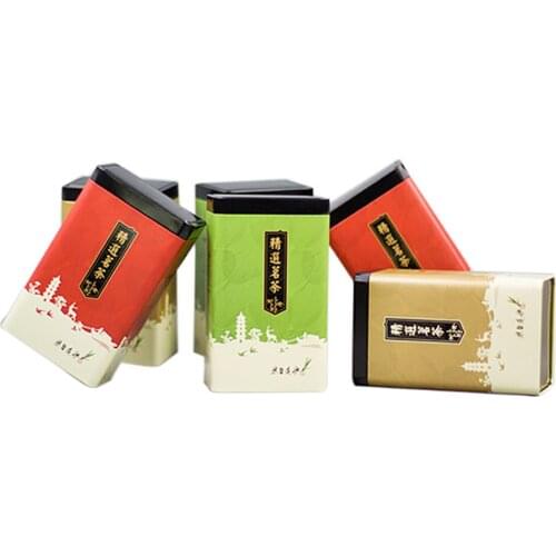 Xin Jia Yi Packaging Kitchen Canisters Set Tea Tin Box Fashion Personalized Tea China Tin Boxes Container Green Tea Tin Boxes
