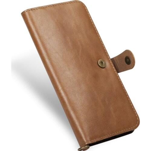 YXAYN 100% leather Luxurious and soft Wallet Stand Flip Phone Case For iPhone 7 8 Plus X XR XS MAX 12Minni11 PRO MAX