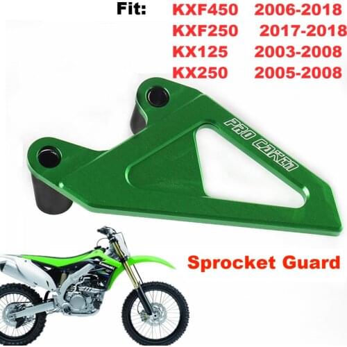 Front Sprocket Guard Cover Chain Protector For Kawasaki KX125 KX250 KX 125 250 2005-2008 KX450F KX 450F 2006-2016 2015 2014 2013