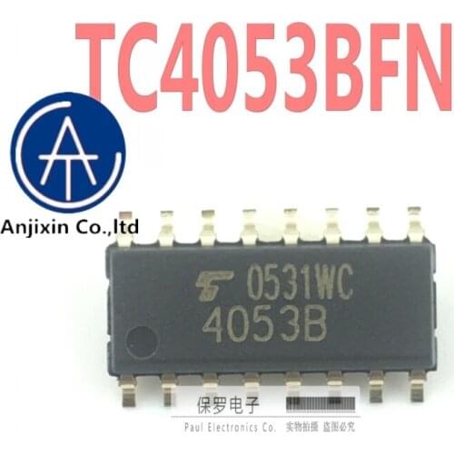 10pcs 100% orginal and new logic chip TC4053BFN 4053B SOP-16 in stock