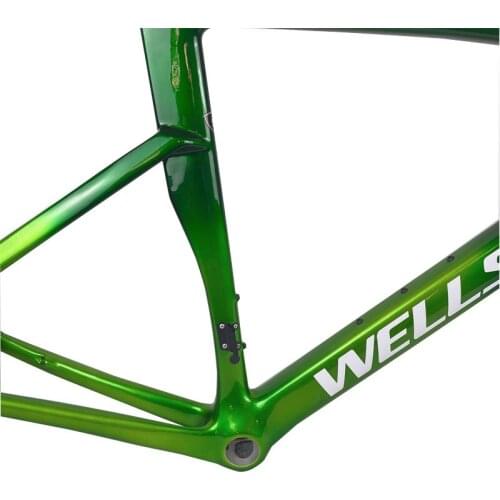 2021 disc Brakes carbon road frame thru AXle carbon bicycle frame and wheels Di2 full internal wiring cycling race bicycle frame